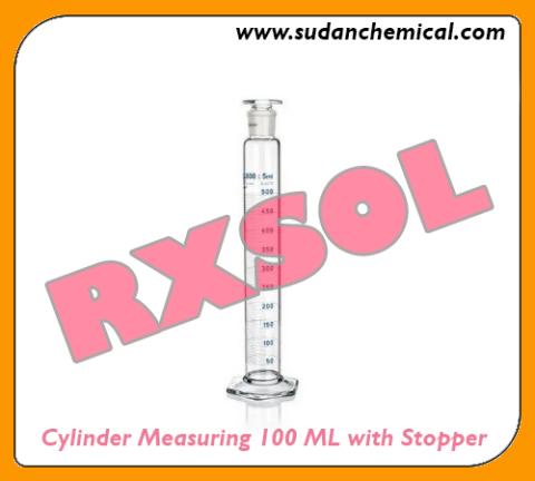 Cylinder Measuring 100 ML with Stopper